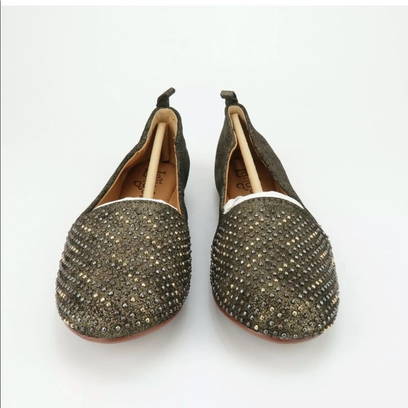 Latigo Anthropologie Go Girl Studded Slip On Flats - Picture 3 of 7